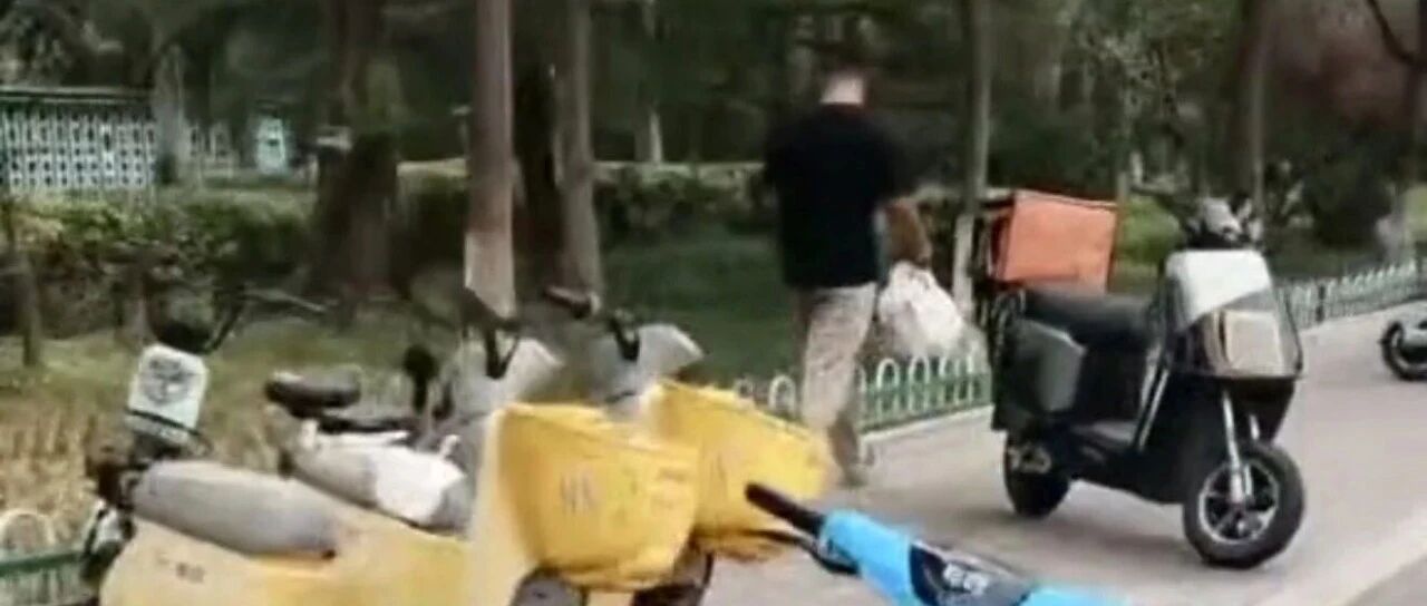 滨州一男子偷外卖,被当场抓包