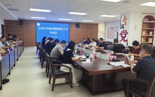 滨州“中介超市”精准服务工作培训会议召开 - 图片 2