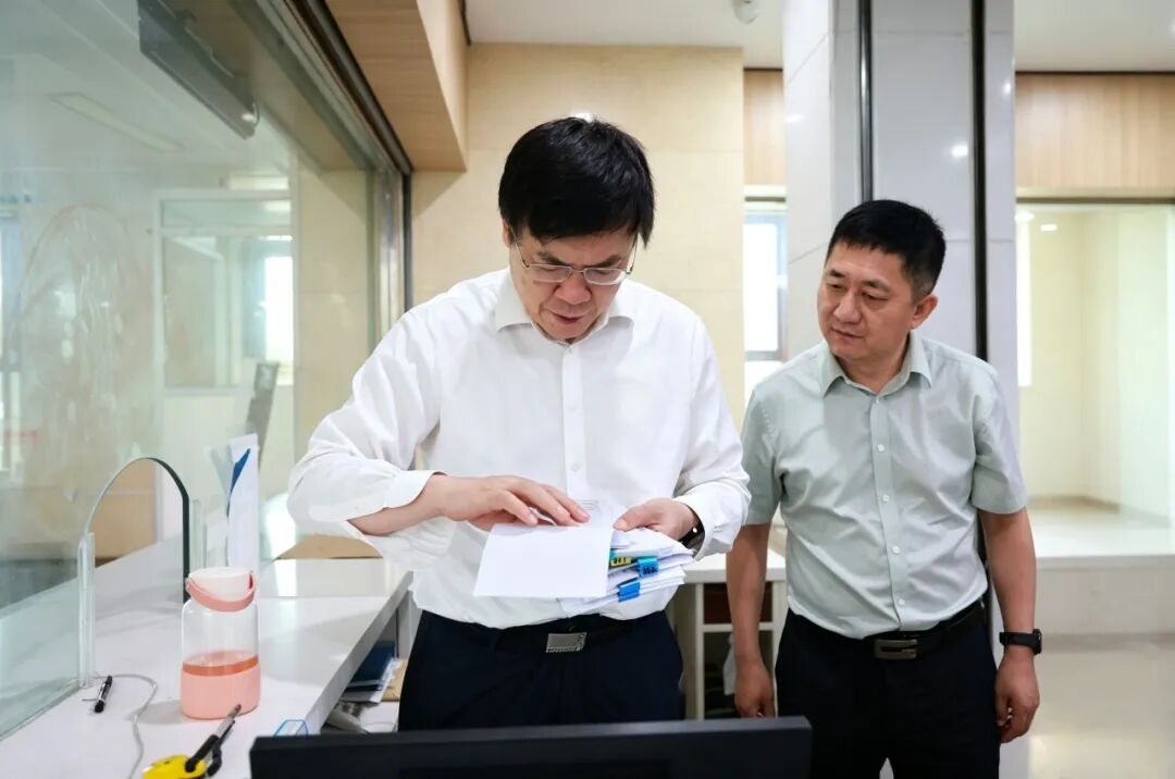 左毅带队到博兴县调研医保基金管理突出问题整治等工作 - 图片 1