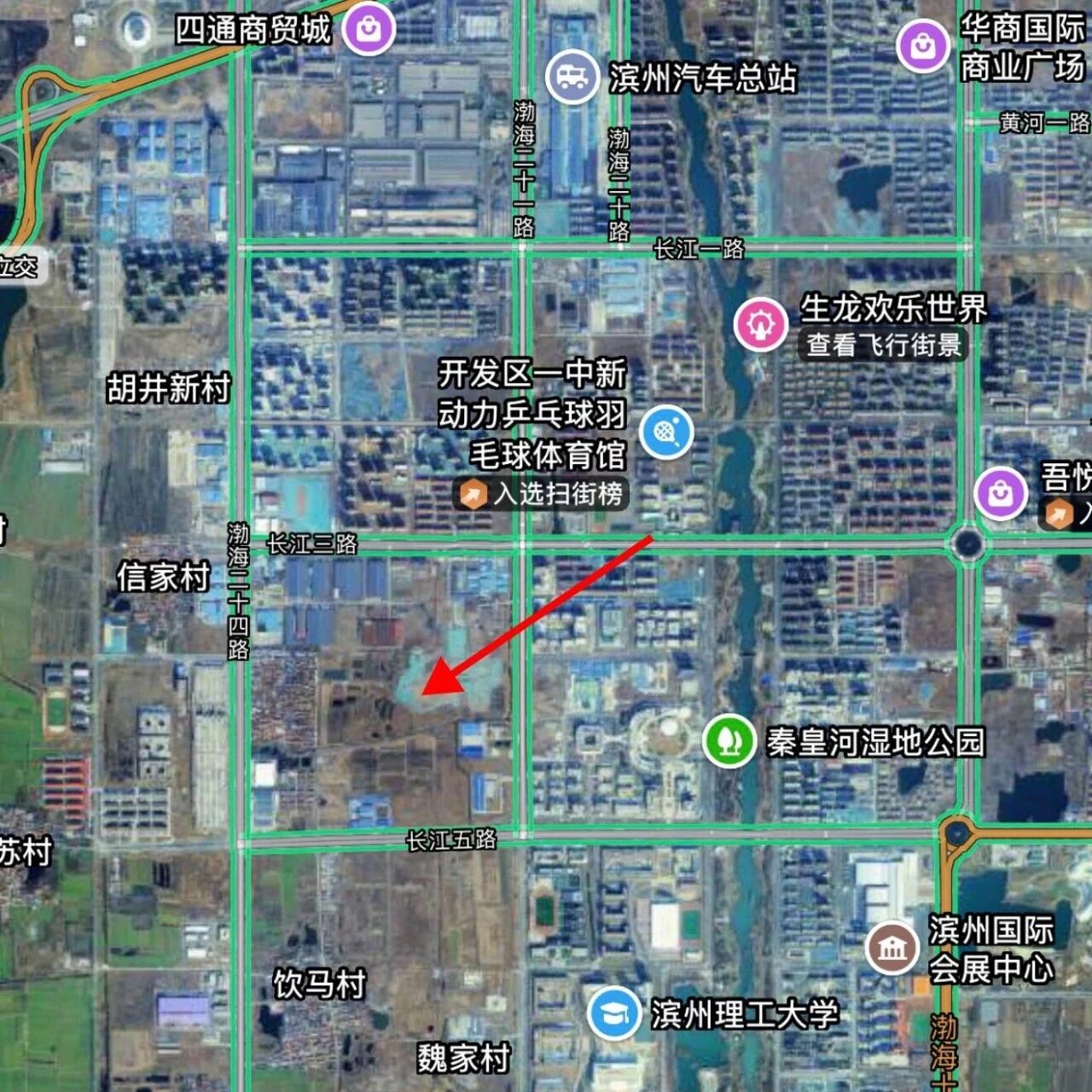 滨州科创片区再规划一教育用地